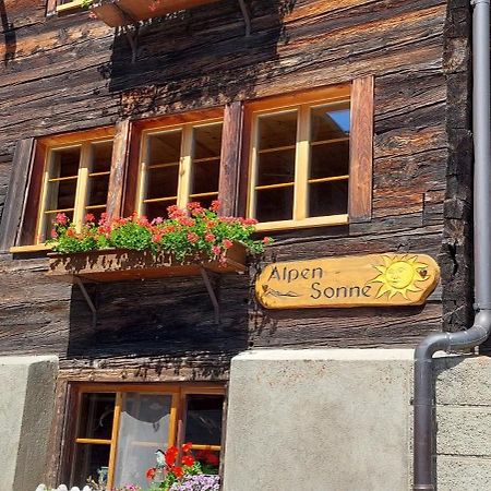 Ferienwohnung Alpensonne Reckingen Exterior foto