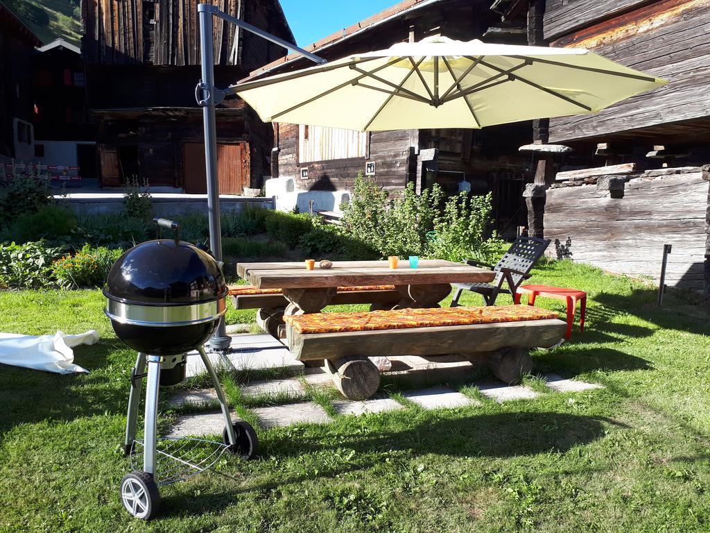 Ferienwohnung Alpensonne Reckingen Exterior foto