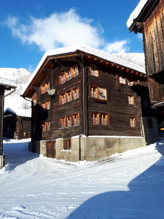 Ferienwohnung Alpensonne Reckingen Exterior foto